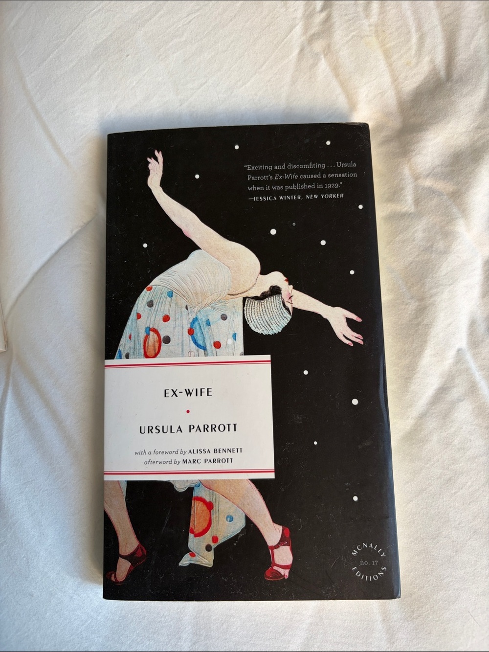 Book on bed